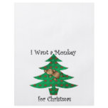 I want a monkey for christmas flyers