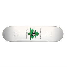 I want a panda for christmas skateboard