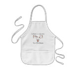 I want a unicorn for christmas candy canes aprons