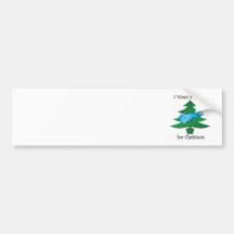 I want a whale for christmas bumper stickers