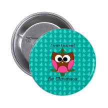 I want an owl for christmas pins