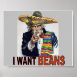 I Want Beans Poster