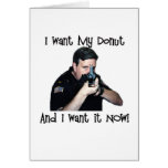 I Want My Doughnut Card