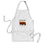 I Want My MP3 aprons