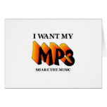 I Want My MP3 cards