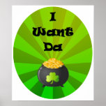 I want the Leprechaun Gold posters