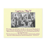 I want to be a "Mary"!! post card