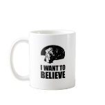 I want to believe - moon landing mugs