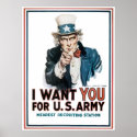 I Want YOU posters