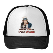 I Want You To Speak English Hat / Cap