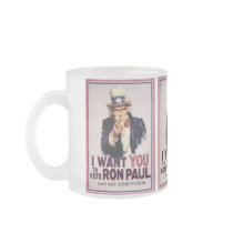 I Wan't You to Vote RON PAUL Save our Constitution Mug