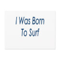 i was born to surf postcards