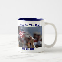 I Was On The Mall inauguration Mug