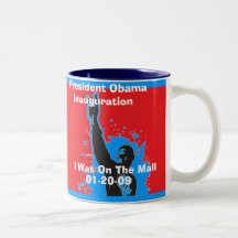 I Was On The Mall inauguration Mug