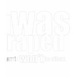 I was raped and I won't be silent t-shirts