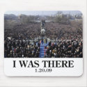 I WAS THERE: Crowd at Inauguration during Ceremony mousepads