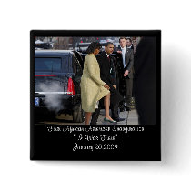 I Was There Inauguration 2009 Pinback Button