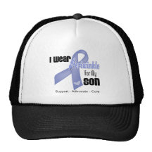 I Wear a Periwinkle Ribbon For My Son Trucker Hat