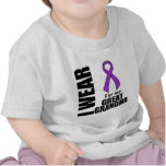 I Wear a Purple Ribbon For My Great-Grandma Tees