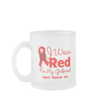 I Wear a Red Ribbon For My Girlfriend Coffee Mug