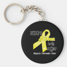 I Wear a Ribbon For My Daughter - Sarcoma Key Chains