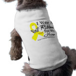 I Wear a Ribbon For My HERO Endometriosis Dog Clothing