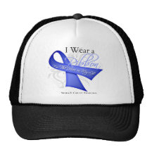 I Wear a Ribbon For My Hero - Stomach Cancer Mesh Hat
