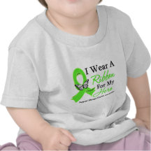I Wear A Ribbon Hero Mental Health Awareness T Shirt