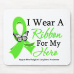 I Wear A Ribbon HERO Non-Hodgkin's Lymphoma Mouse Pads