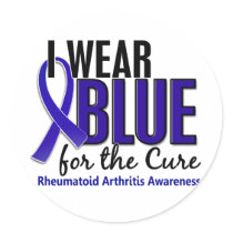 I Wear Blue Cure Rheumatoid Arthritis RA