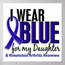 I Wear Blue Daughter Rheumatoid Arthritis RA