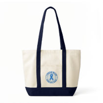 I Wear Blue For My Dad Canvas Bag
