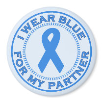 I Wear Blue For My Partner Magnet