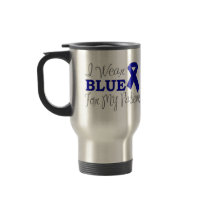 I Wear Blue For My Patients (Blue Ribbon) Coffee Mug