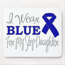 I Wear Blue For My Step-Daughter (Blue Ribbon)