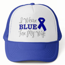 I Wear Blue For My Wife (Blue Ribbon)