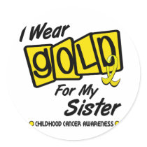 I Wear Gold For My SISTER 8