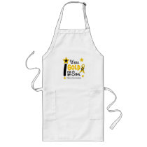 I Wear Gold For My Son 12 STAR VERSION Aprons
