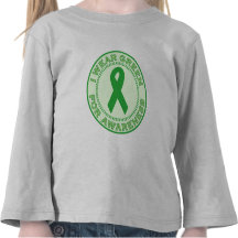 I Wear Green For Awareness Tshirts