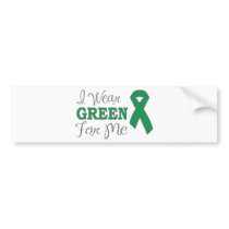 I Wear Green For Me (Green Awareness Ribbon)