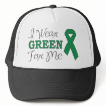 I Wear Green For Me (Green Awareness Ribbon)