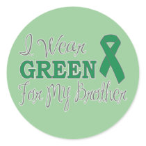 I Wear Green For My Brother (Green Ribbon)