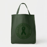 I Wear Green For My Wife Tote Bag