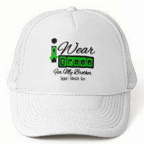 I Wear Green Ribbon (Retro) - Brother Trucker Hats