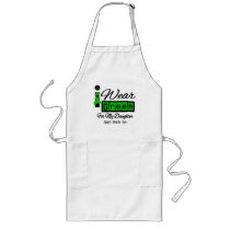 I Wear Green Ribbon (Retro) - Daughter Apron