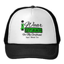 I Wear Green Ribbon (Retro) - Girlfriend Hat