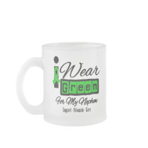I Wear Green Ribbon (Retro) - Nephew Mug