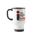 I Wear Grey For My Brother 9 BRAIN CANCER mugs