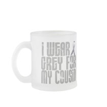 I Wear Grey For My Cousin 16 Mug