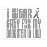 I Wear Grey For My DAUGHTER-IN-LAW 16 Postcards